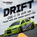 TURBO RACING 1/76ème Micro C66 Drift Vert Nouveau