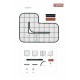Kyosho Mini-Z Carpet Track 50 Basic Set (40pcs - 50x50)