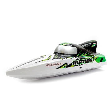 FTX RIPTIDE TURBOJET BRUSHLESS R/C SPEED BOAT 41CM - GREEN
