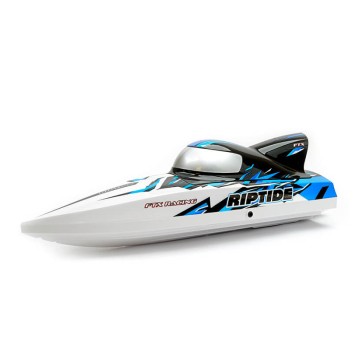 FTX RIPTIDE TURBOJET BRUSHLESS R/C SPEED BOAT 41CM - BLUE
