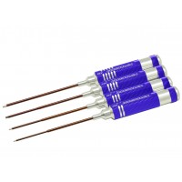 SET DE CLES ALLEN .050 - .063 - .078 - .093 x120mm (4)
