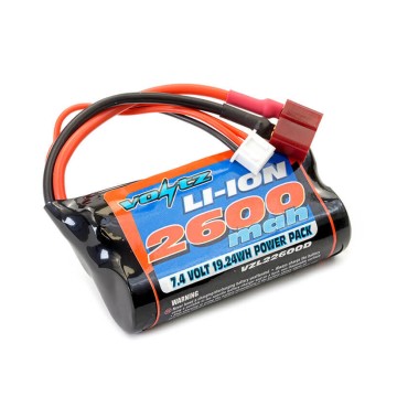 VOLTZ LI-ION 7.4V 2600MAH BATTERY WITH DEANS T-PLUG
