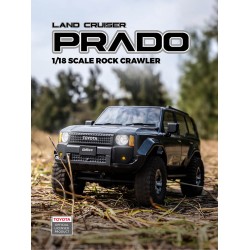 UDI RC UCX18 TOYOTA PRADO 1/18 CRAWLER RTR BRUSHLESS - GREY