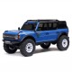 Axial 1/30 SCX30 Ford Bronco 4X4 RTR Brushed Rock Crawler (Battery & Charger Included), Bleu