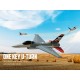 AVION VOLANTEX F16 FIGHTING FALCON 4CH 260MM BRUSHLESS AVEC GYRO RTF