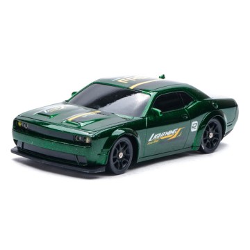 E-ZEE RC 1/43 LIGHTING STINGER 4WD DRIFT CAR WITH GYRO - GREEN