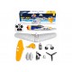 MO-FLY A84 SILVER/ORANGE 690MM 6CH 3D/6G AVEC 6-AXIS GYRO RTF