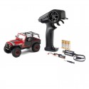 Axial 1/30 SCX30 Jeep CJ-7 GenRight 4X4 RTR Brushed Rock Crawler (Battery & Charger Included), Red