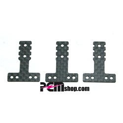 KYOSHO - CARBON REAR SUSP PLATE FOR MR03-MM/LM MZW403