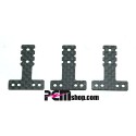 KYOSHO - CARBON REAR SUSP PLATE FOR MR03-MM/LM MZW403