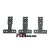 KYOSHO - CARBON REAR SUSP PLATE FOR MR03-MM/LM MZW403