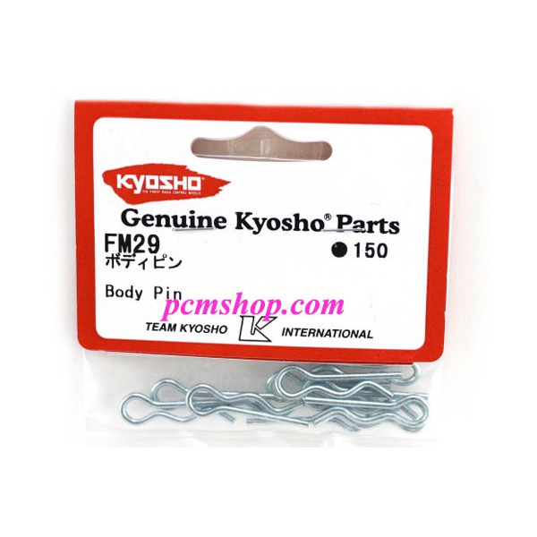 Kyosho 97002 clips de carrosserie pour voitures rc 1/8