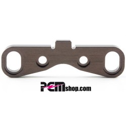 KYOSHO FRONT LOWER SUSP HOLDER (R/GUNMETAL) - INFERNO MP9