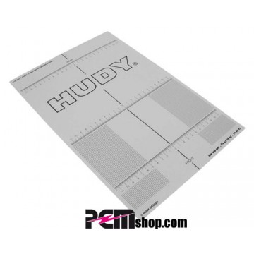 HUDY PLASTIC SET-UP BOARD DECAL FOR 1/8 & 1/10