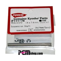 KYOSHO 4X74MM SHAFT (2) - FT/RR LOWER - IF338/IF314