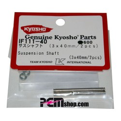 KYOSHO - AXES 3X40MM. INFERNO (2) SUPERIEUR AVANT IF111-40