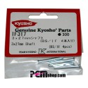 KYOSHO 3X27MM SHAFT - ALL MP777 : 4PCS