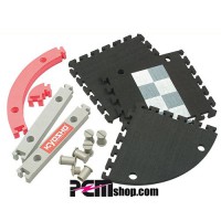 KYOSHO ANGLES 45o POUR CIRCUIT 87051 (12pcs)