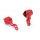 KYOSHO - ALUMINUM KNUCKLE SET - MINI-Z BUGGY (RED) MBW017R 