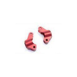 KYOSHO - ALUMINUM REAR HUB CARRIER - Mini-Z BUGGY (RED) MBW019R