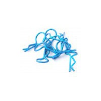 HOBBYTECH CLIPS DE CARROSSERIE 1/8 (10PCS) BLEUS 