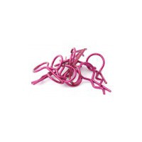 HOBBYTECH CLIPS DE CARROSSERIE 1/8 (10PCS) PURPLE 