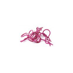 HOBBYTECH CLIPS DE CARROSSERIE 1/8 (10PCS) PURPLE 