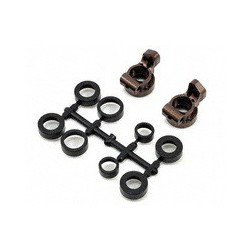 KYOSHO - PORTE-FUSEES ARR V2 RB5/RB6/ZX5/RT/SC EN ALU O DEGREE UMW704-0