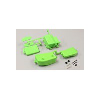 KYOSHO - RECEIVER AND BATTERY BOX INFERNO MP9 - FLUO GREEN IFF001KG 