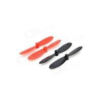 HUBSAN X4 MINI QUADCOPTER HELICES DE RECHNAGE ROUGES/NOIRES