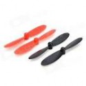 HUBSAN X4 MINI QUADCOPTER HELICES DE RECHANGE ROUGES/NOIRES