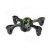 HUBSAN X4C MINI QUADCOPTER BODYSHELL ASSEMBLY - NOIR/VERT REF H107-A22