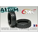 6MIK - PNEUS 1/10 AXIUM AVT 4X2 BLUE (LA PAIRE) T103B